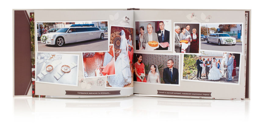 Свадебные фотоальбомы Принт-а-тет